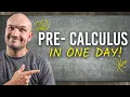 Get Ready For Pre Calculus in One Day