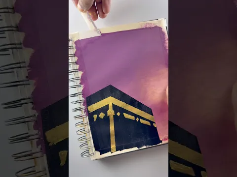 “KABA”Painting View! 🕋✨😲 #allah #kaba #art #short #shorts #shortsfeed