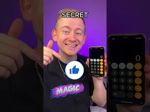 SMART IPHONE CALCULATOR MAGIC TRICK