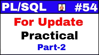 Tutorial Practical for Important Concept For Update Clause TechShooterIN