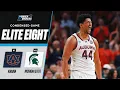 Auburn vs Michigan State - Elite Eight NCAA tournament extended highlights