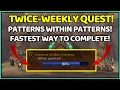 FASTEST Way To Complete Patterns Within Patterns Weekly Quest Patch 9 2 Zereth Mortis Shadowlands