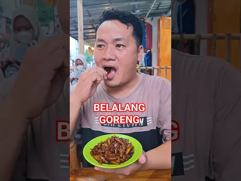 kuliner unik belalang goreng #belalang #fishing #kontenkreator #shorts