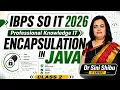 Encapsulation in Java Explained By Dr Sini Shibu IT Expert