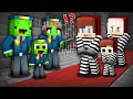 Download Lagu Mikey Family Became POLICE to Arrest JJ CRIMINAL Family in Minecraft - Maizen