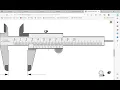 Virtual Vernier Caliper simulator in 0 02 Millimeter Prof Eduardo J Stefanelli and 5 more page
