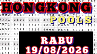 PREDIKSI HK POOL HARI INI RABU 19 AGUSTUS 2026 TARIKAN POLA HK POOL RUMUSAN HK POOL