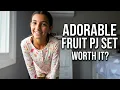 Cute Pajama Set from Amazon Real Test Review