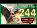 Angel Number 244 Meaning connect with your angels and guides