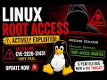 Critical Linux Bug Gives Root Access Actively Exploited