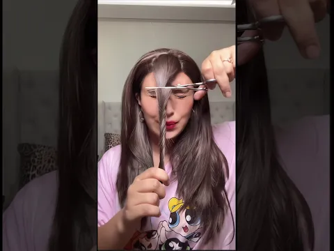 Scissors Cut hair