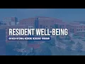 Resident Well-Being Bayview Internal Medicine Residency Program
