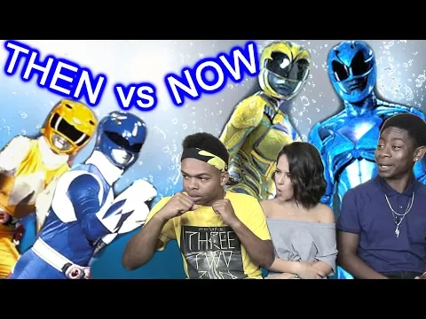 POWER RANGERS THEN vs NOW ft Becky G and RJ Cyler
