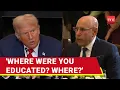 Download Lagu 'Move... Don't Have Time': TRUMP 'INSULTS' World Leaders In Tense Oval Office Meeting | Watch