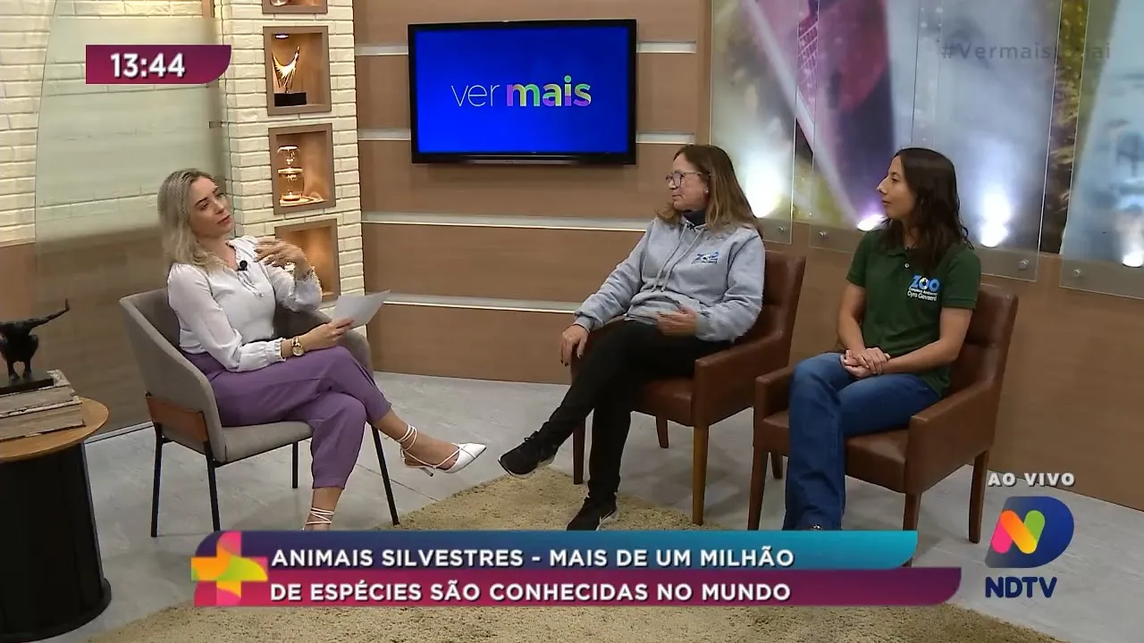 Animais silvestres, mais de um milhão de espécies são conhecidas no mundo