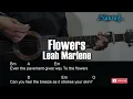 Leah Marlene - Flowers Guitar Chords Lyrics