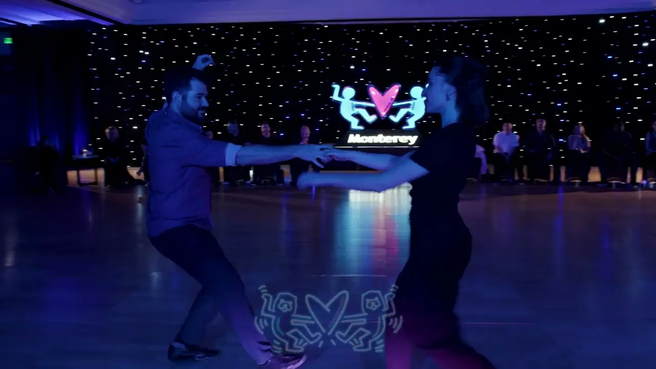 Improv West Coast Swing - Ben Morris & Victoria Henk - Monterey SwingFest 2024 Invitational J&J
