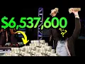 6 537 600 at the L A Poker Classic Final Table