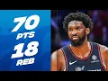 EVERY POINT From Joel Embiid s 70-PT CAREER-HIGH Performance January 22 2024