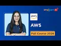 AWS Tutorial For Beginners AWS Full Course 2026 AWS Cloud Computing For Beginners Simplilearn