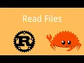 Rust Read Files Rust Tutorial 48
