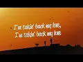 Enrique Iglesias - Takin' Back My Love (Lyrics) ft. Ciara