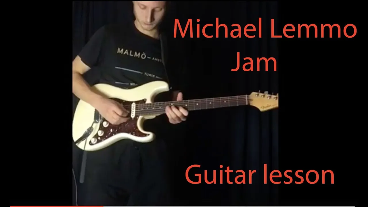 Michael Lemmo guitar jam lesson (Guitar of the day) Michael Lemmo guitar jam lesson (Guitar of the day)