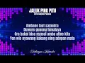 Download Lagu JALUK PING PITU KARAOKE CEWEK versi DEDE RISTY GANJENE PANTURA