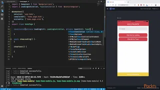 15 Toast Controller Building Mobile Apps with Ionic 4