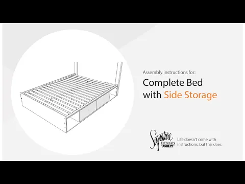 Wistenpine - Upholstered Panel Bed With Storage