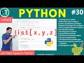 List in python Python lists Python list Lists in python List in python with example