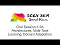 ICCV19 Oral Session 1 2A - Architectures Multi-Task Learning Domain Adaptation