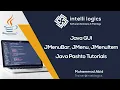 79 Java GUI - JMenuBar JMenu JMenuItem