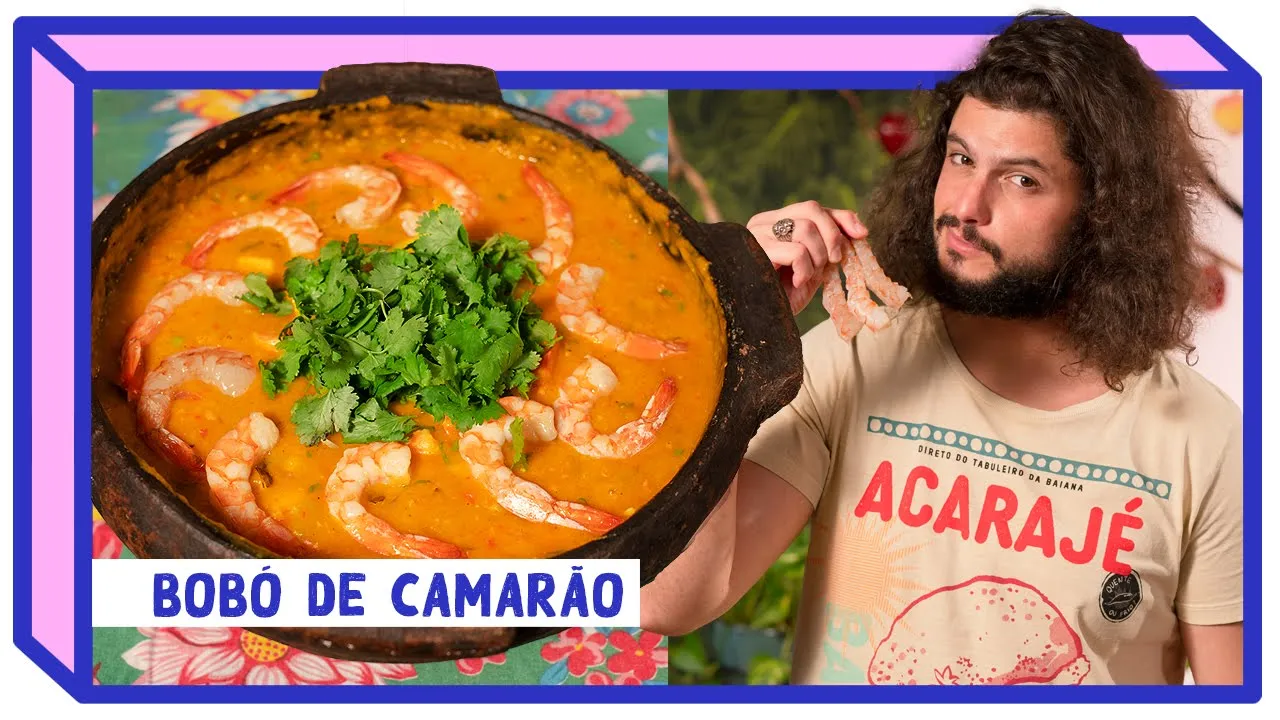 Como Fazer um Bobó de Camarão BEM GOSTOSO! Bobó de Camarão Baiano!! 🍤. 