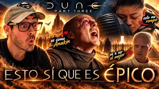 ¿Pero CÓMO se puede ser tan jod*damente ÉPICO? 🔥 DUNE PARTE 3 Tráiler Final Reacción