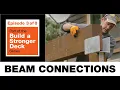 Build a Stronger Deck Beam Connections