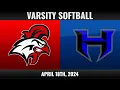 Vineland Varsity Softball vs Hammonton April 18th 2024