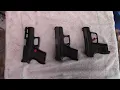 Glock 43 VS Glock 42 VS Ruger LCP Max