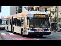 SEPTA NJ Transit D4500CT Bus Action 13th Street-Philadelphia