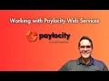 Working With Paylocity Web Services