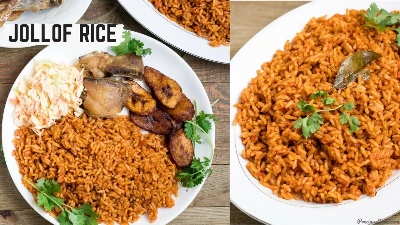 Nigerian Jollof Rice Recipe - Precious Kitchen