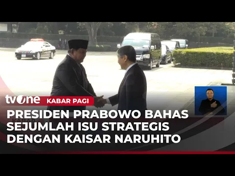 Presiden Prabowo Bertemu Kaisar Naruhito