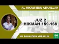 Download Lagu Kajian Kitab Al-Hikam Ibnu Athaillah - Juz 2 Hikmah 159-168 | Gus Baha