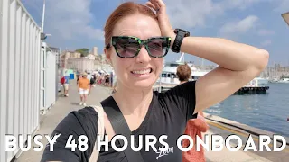 Back to the Yacht! 48 hours onboard