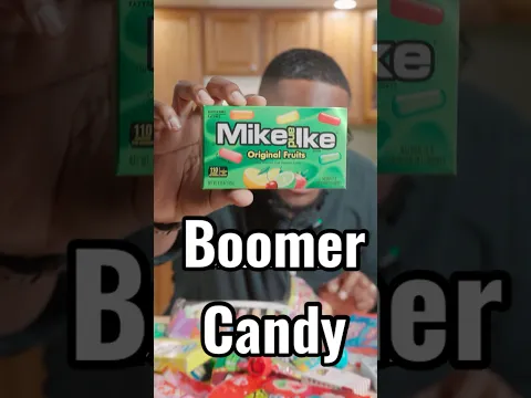 Trying Boomer Candy to see why they’re so angry! 👀 #foodreview #snacks #foodie