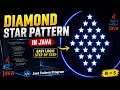Diamond Star Pattern in Java Easy Logic Explained Step by Step Java Pattern Program