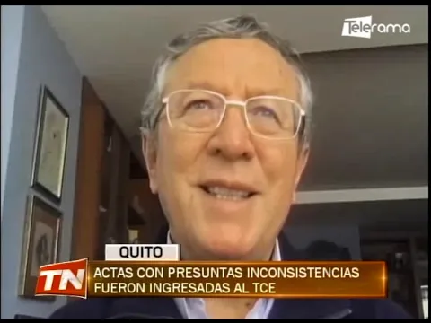 Actas con presuntas inconsistencias fueron ingresadas al TCE