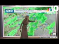 Forecast A big warmup will follow overcast weekend with a few showers