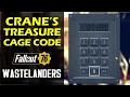 Crane Treasure Cage Code Location The Elusive Crane Fallout 76 Wastelanders Find Cage s Treasure