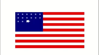 USA flag using python turtle
